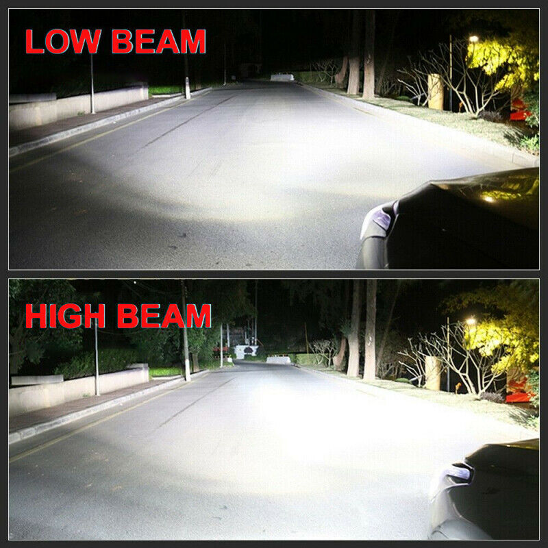 2x LED Headlight High/Low Beam Bulbs Kit For 2011-2020 Suzuki GSXR 600 & 750 - Fresh Stock Dated February 2026