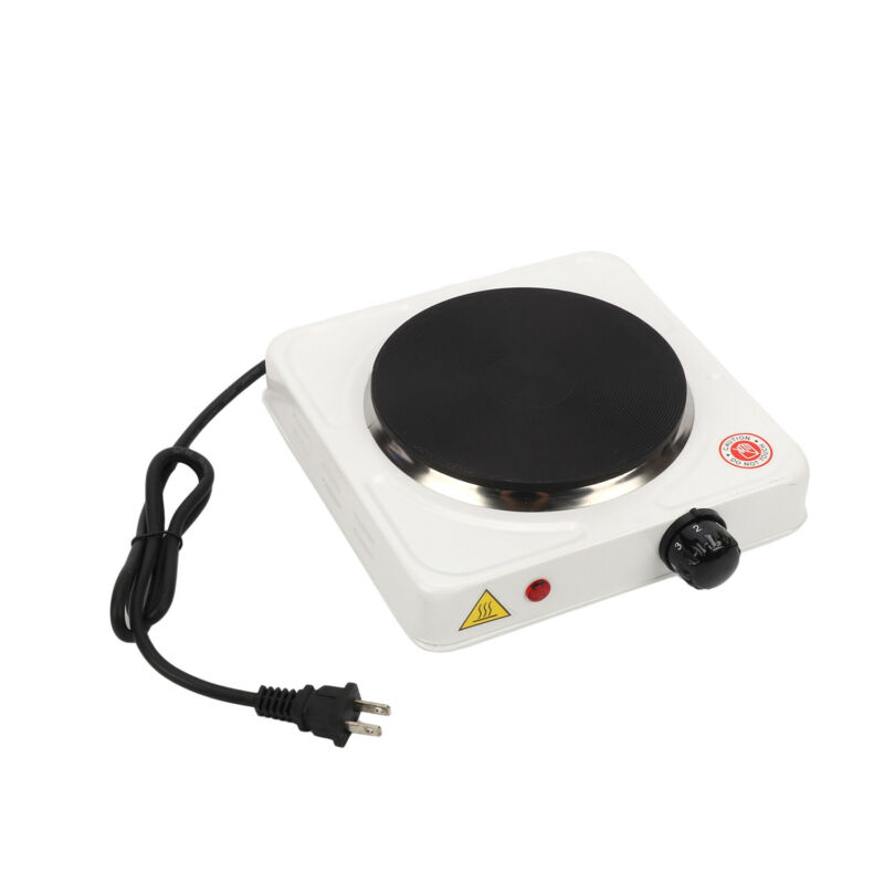 1000W Electric Stove Hot Plate Mini Countertop Stove Portable Home Single Burner - Fresh Stock Dated December 2025