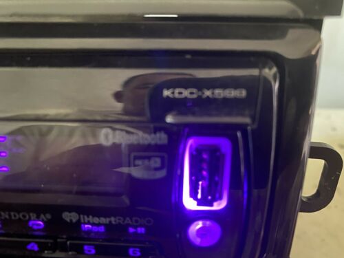 Kenwood Excelon KDC-X599 Bluetooth CD-Receiver With USB Preowned - Fresh Stock Dated December 2025