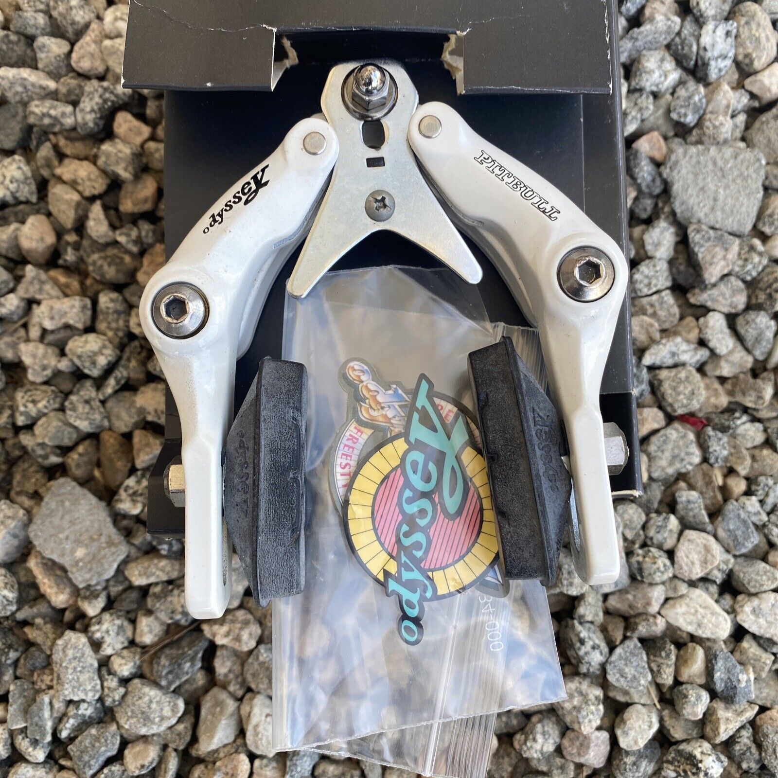 Nos old school bmx odyssey pitbull brake gt Redline Bmx Old School Brakes NOS - Fresh Stock Dated February 2026