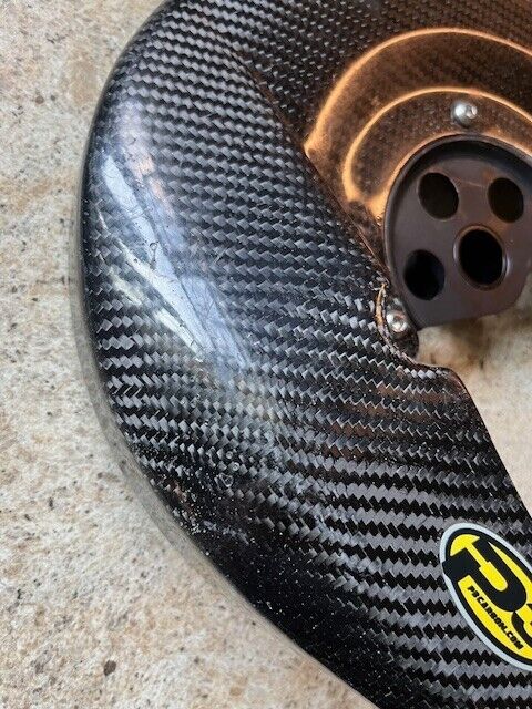 P3 Carbon 510000 Disc Guard + 511000 Mount KTM, Husqvarna, GasGas 2016-2024 - Fresh Stock Dated February 2026