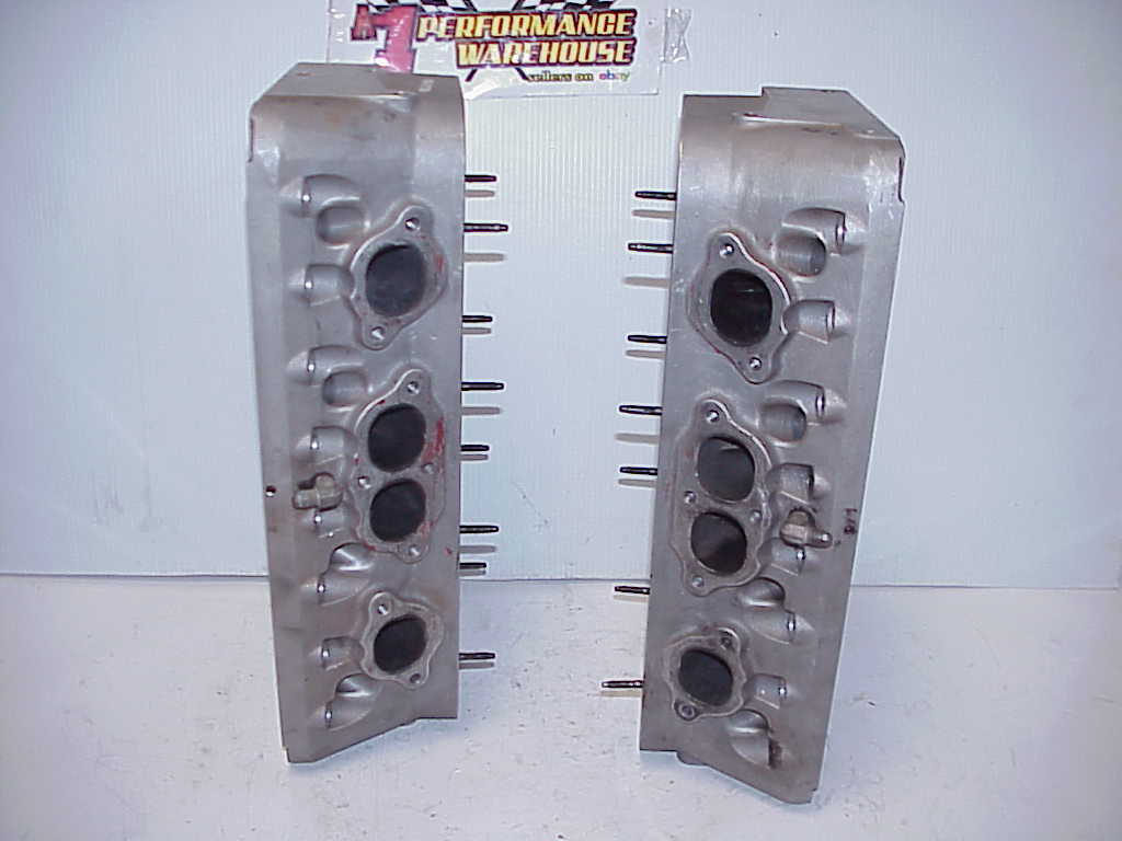 2 SB 2.2 Chevy GM #12480011 Aluminum Heads from a NASCAR Engine Shop JR4 - Fresh Stock Dated February 2026