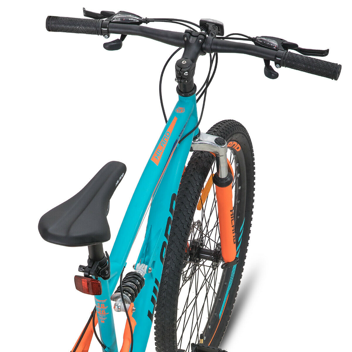 21 Speed Mountain Bicycle 26 Inch Steel Frame MTB Double Disc Brake Bike Shimano - Fresh Stock Dated February 2026