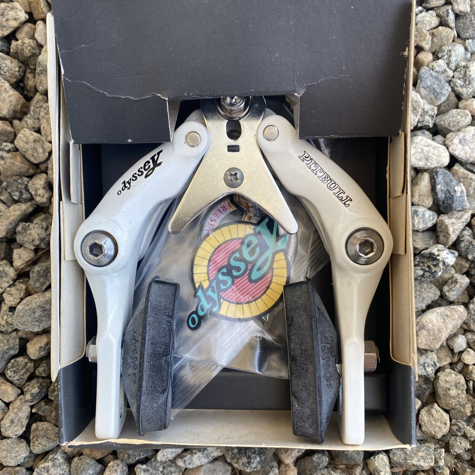 Nos old school bmx odyssey pitbull brake gt Redline Bmx Old School Brakes NOS - Fresh Stock Dated February 2026