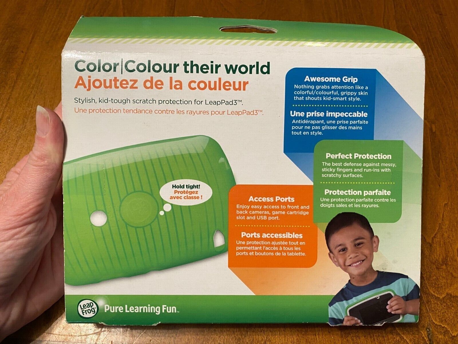 Brand New LeapFrog LeapPad3 Gel Skin ACCESSORY Green Protection LeapPad 3 - Fresh Stock Dated February 2026