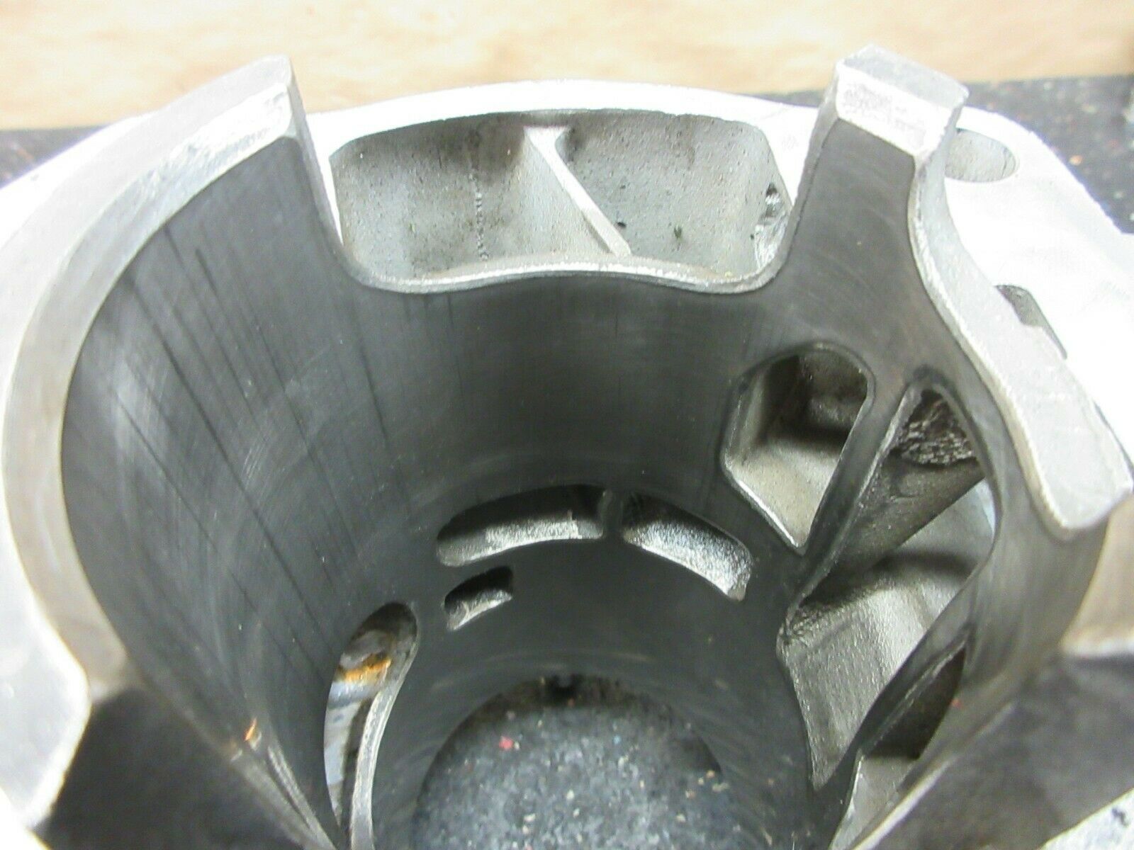 Nice! 1999 Suzuki RM250 Cylinder smooth standard 66.4mm chrome bore 11200-37841 - Fresh Stock Dated February 2026