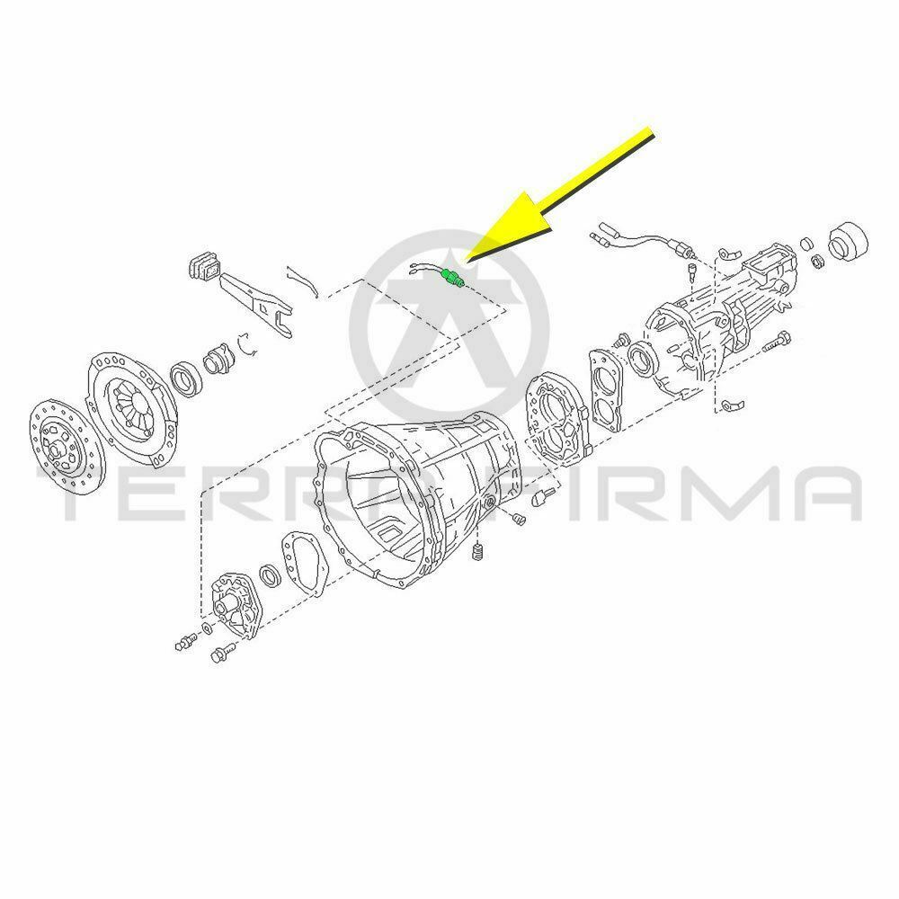 Nissan Skyline R32 R33 GTR GTS4 Reverse Switch Assembly 32005-21U1B - Fresh Stock Dated February 2026