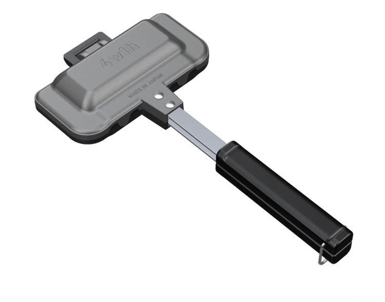 4W1H Hot Sand Solo sandwich Maker Tsubame Sanjo Kitchen Aluminum Camping Japan - Fresh Stock Dated February 2026