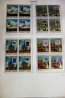 Burundi Strong Mint Stamp Collection 1970's-90's - Fresh Stock Dated December 2025