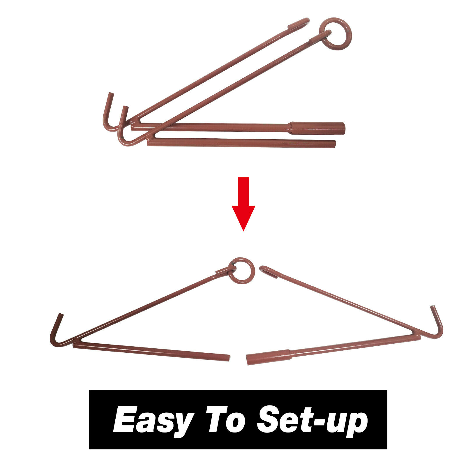 ATFLBOX Game Hoist Gambrel System and Hoist Lift System, 600 Pounds Capacity - Fresh Stock Dated February 2026