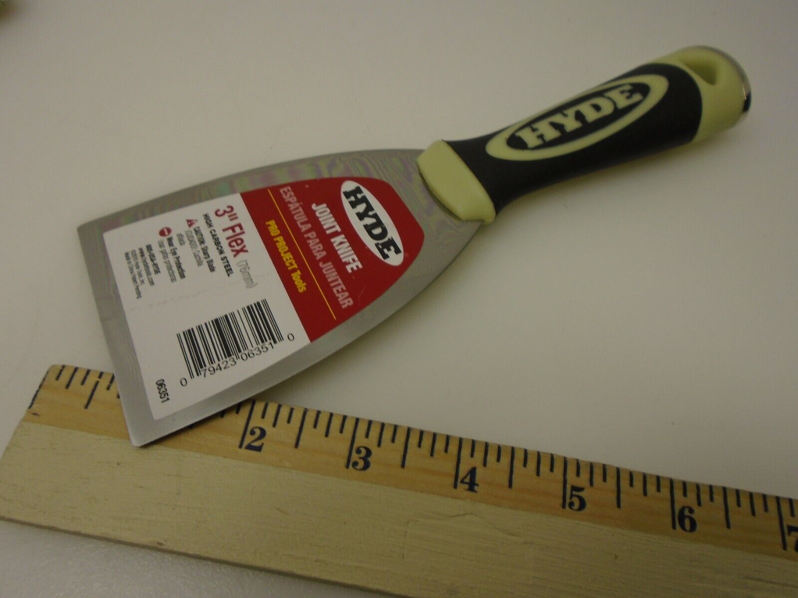 Hyde Pro Project Bundle 1) 3in Flex Joint 2) 1.5inch Putty Knives Flex & Stiff - Fresh Stock Dated February 2026