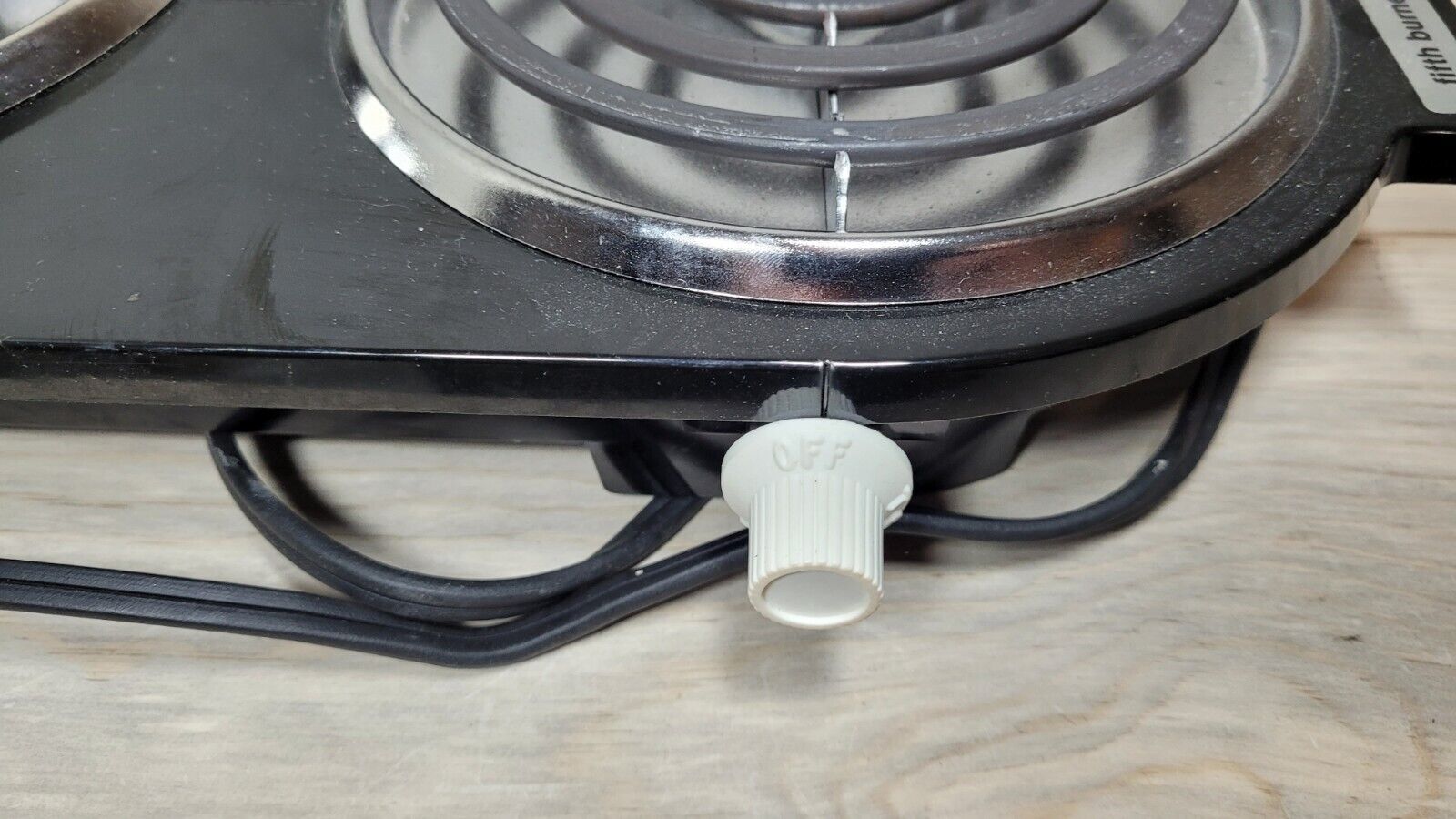 Vtg Hamilton Beach Fifth Burner II Portable Heating Range Dual Hot Plate Tested - Fresh Stock Dated February 2026