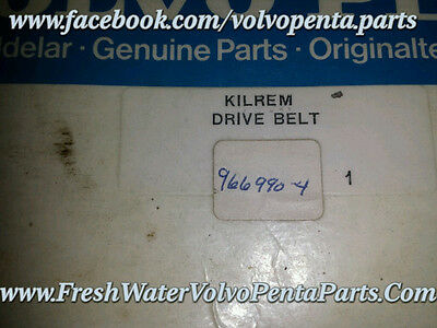 New In Package Volvo Penta V-belt 966990-4 New Old Stock NOS - Fresh Stock Dated February 2026