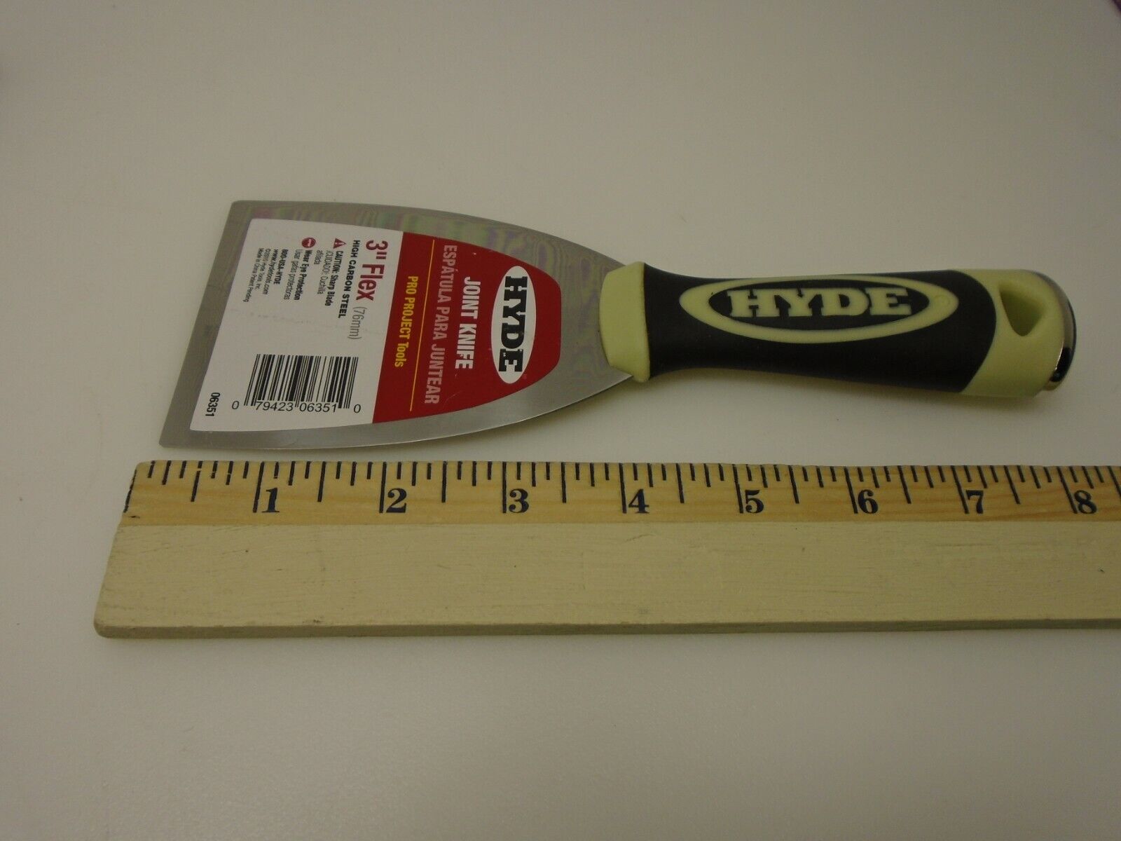 Hyde Pro Project Bundle 1) 3in Flex Joint 2) 1.5inch Putty Knives Flex & Stiff - Fresh Stock Dated February 2026