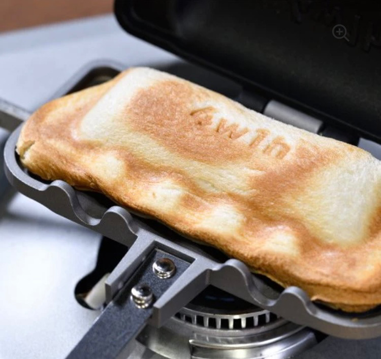 4W1H Hot Sand Solo sandwich Maker Tsubame Sanjo Kitchen Aluminum Camping Japan - Fresh Stock Dated February 2026