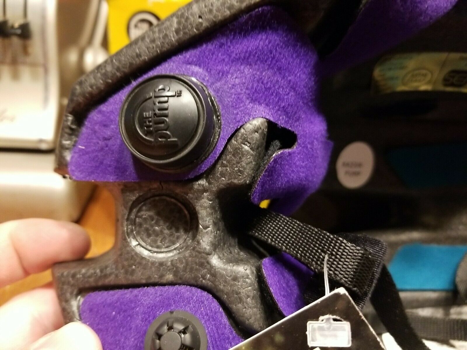 Vintage NOS 1994 Bell Bike Bicycle Helmet Razor Pump M Purple 40th Anniversary - Fresh Stock Dated December 2025