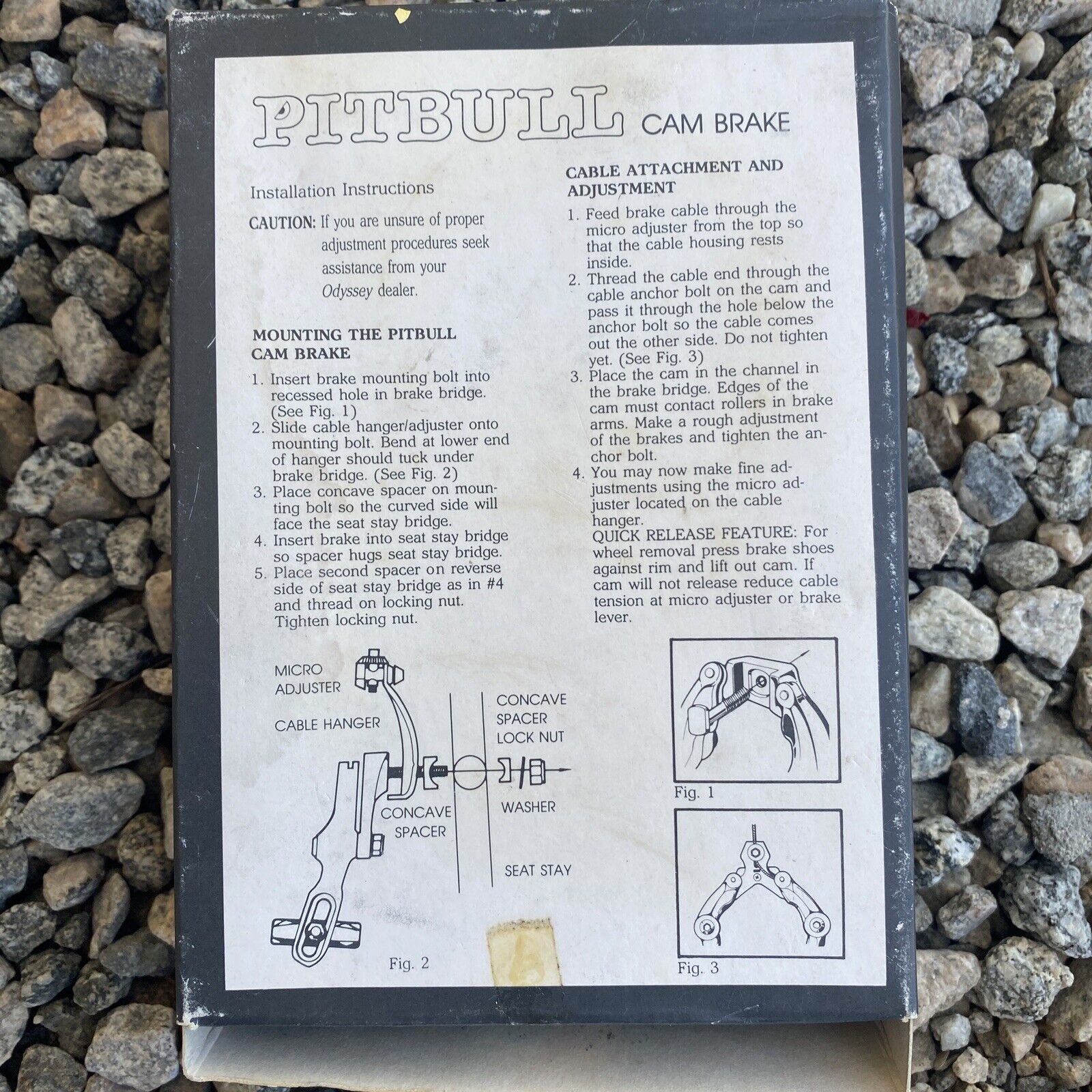 Nos old school bmx odyssey pitbull brake gt Redline Bmx Old School Brakes NOS - Fresh Stock Dated February 2026