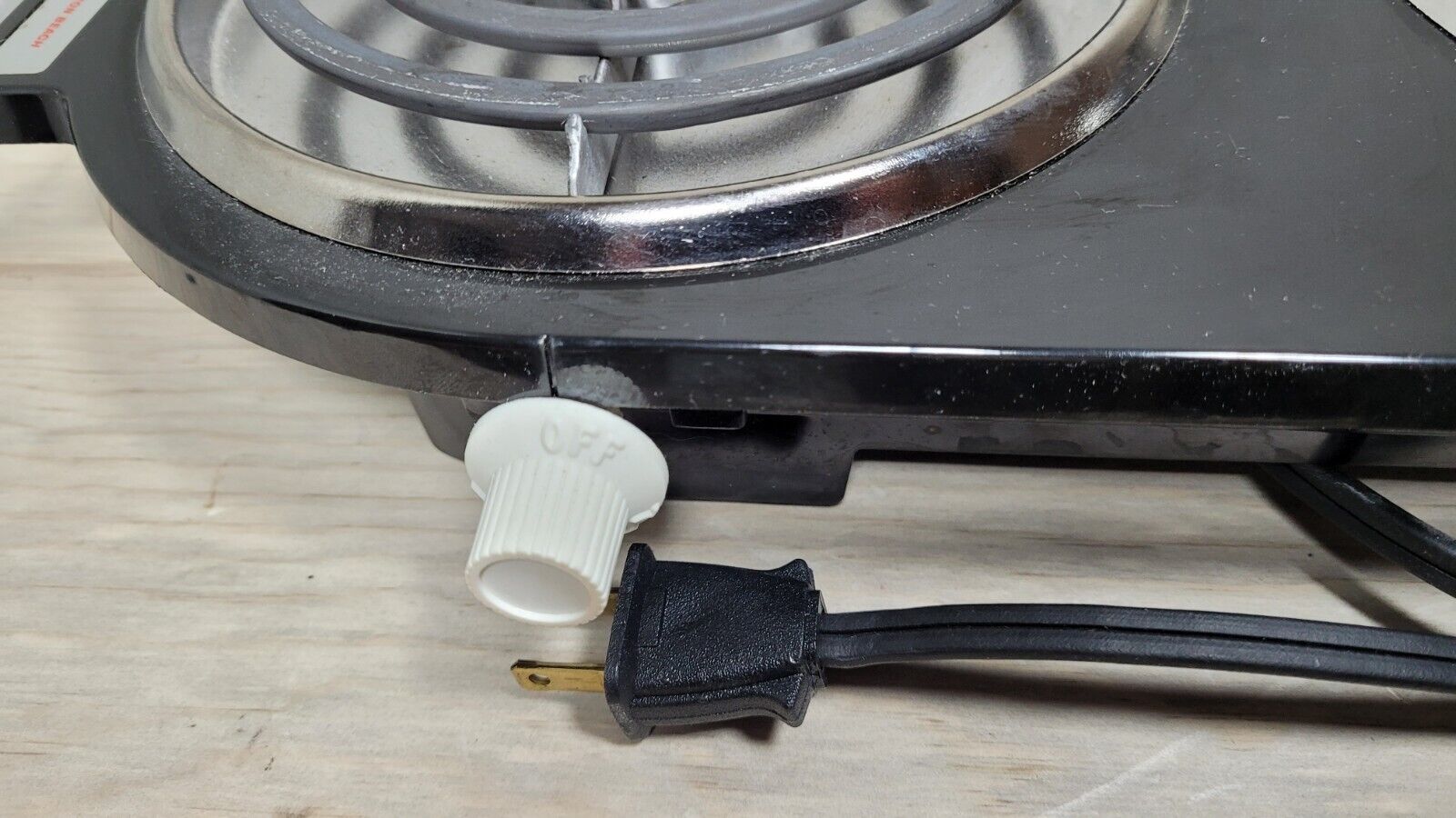 Vtg Hamilton Beach Fifth Burner II Portable Heating Range Dual Hot Plate Tested - Fresh Stock Dated February 2026