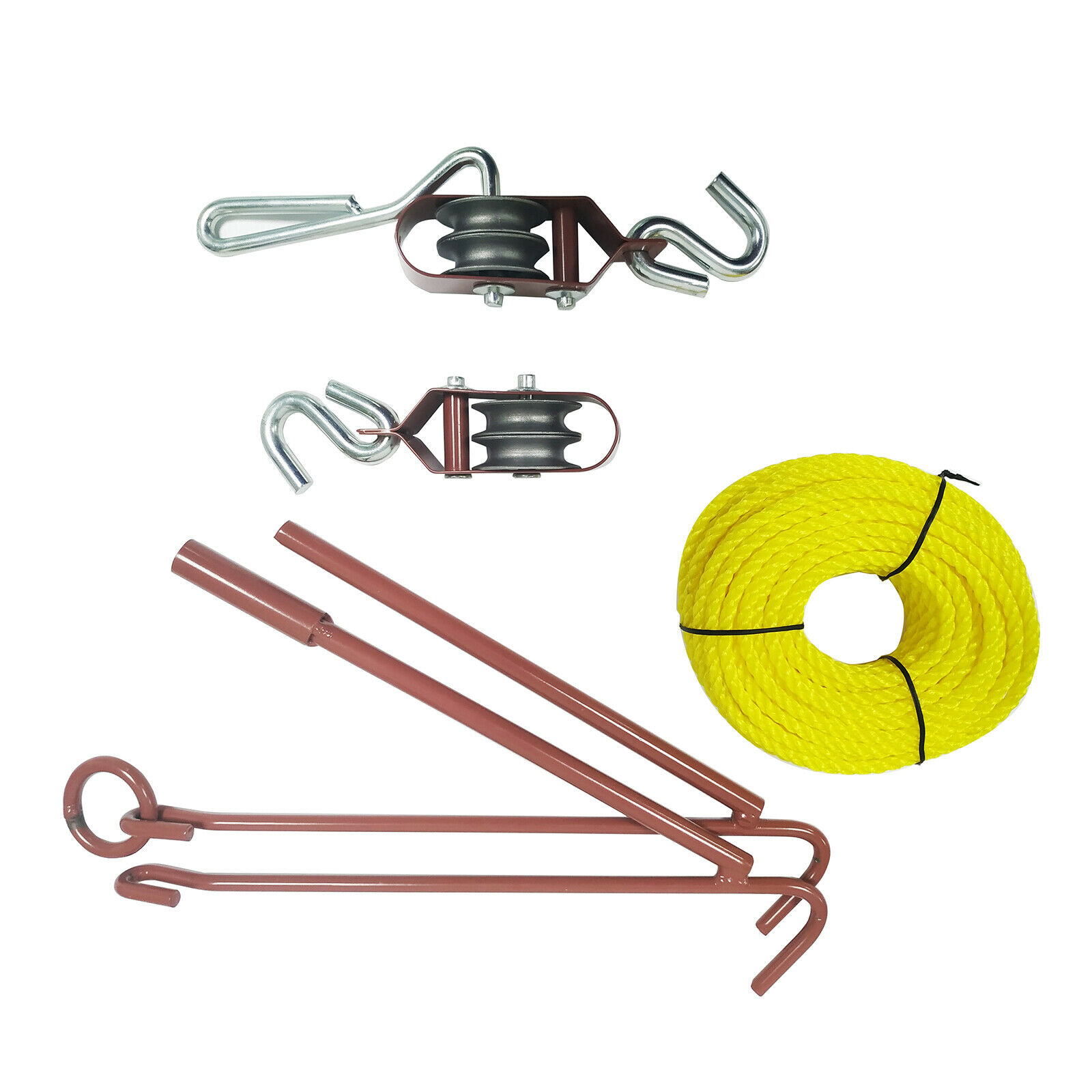 ATFLBOX Game Hoist Gambrel System and Hoist Lift System, 600 Pounds Capacity - Fresh Stock Dated February 2026