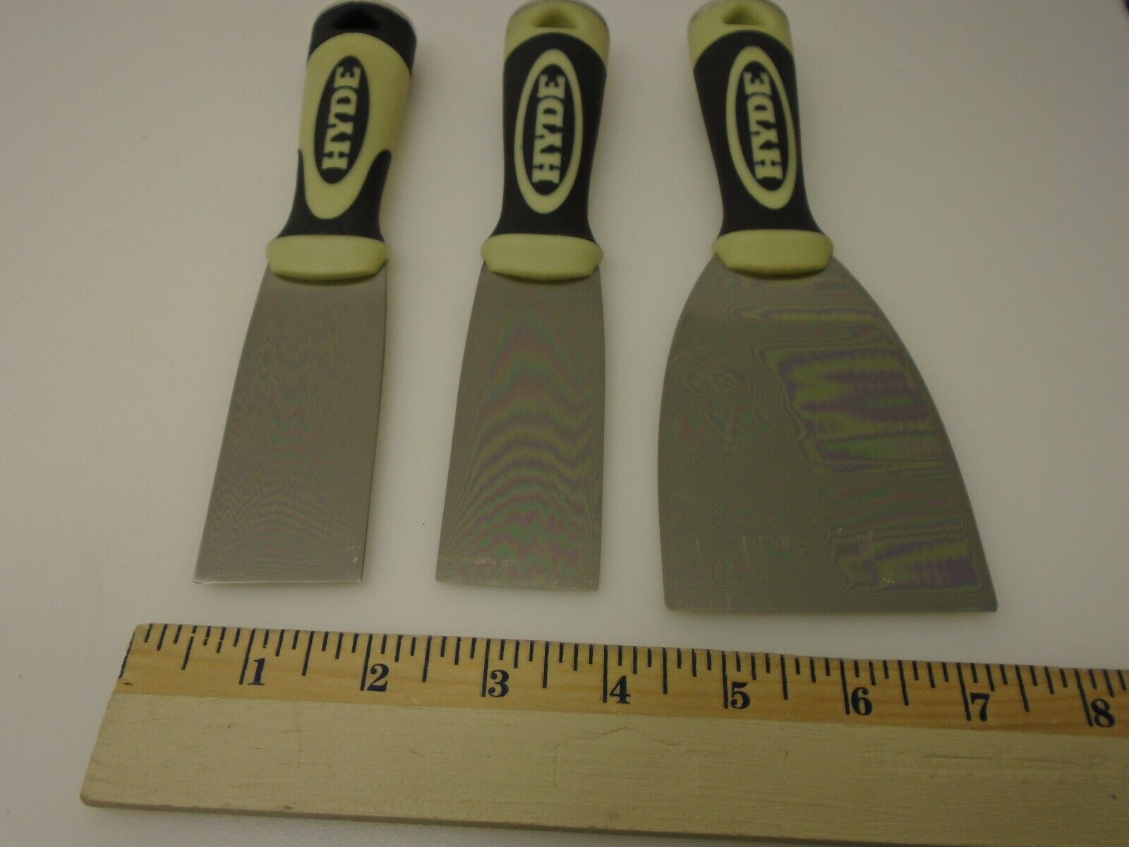 Hyde Pro Project Bundle 1) 3in Flex Joint 2) 1.5inch Putty Knives Flex & Stiff - Fresh Stock Dated February 2026