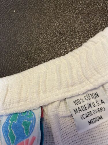 Vintage Wek Long White Cotton Long Cargo Side Slit Skirt Women's M Made in USA - Fresh Stock Dated March 2026