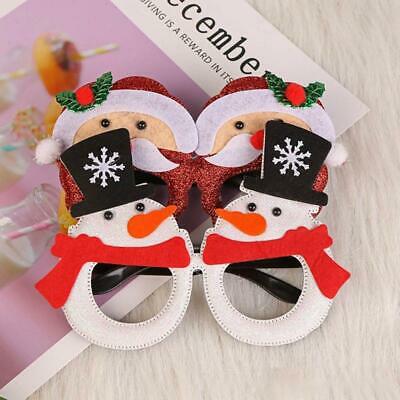 Christmas Glasses Snowman Santa Claus Design Gifts for Family Friend or Kids - Fresh Stock Dated February 2026