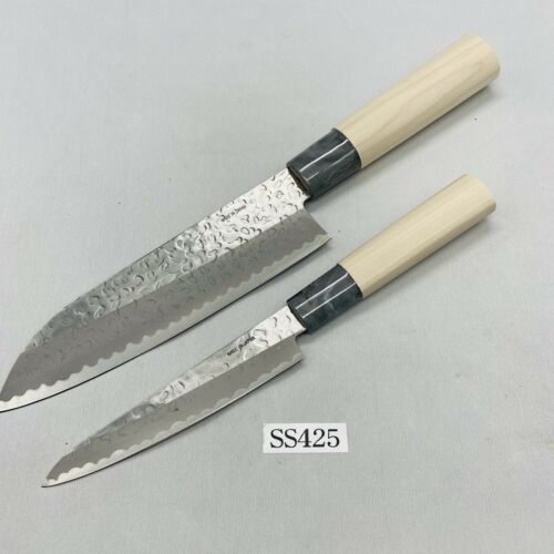 Unused Item  Lot of Two Japanese Chef's Kitchen Knives 関藤平 From Japan - Fresh Stock Dated December 2025