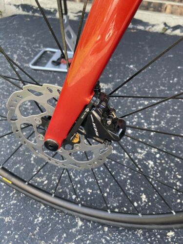 Canyon Endurace CF SL 7.0 Small Shimano 105 Mavic Hellfire Red 2019 - Fresh Stock Dated February 2026