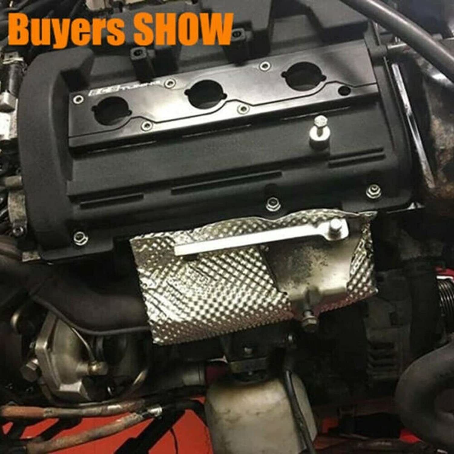 Embossed Aluminum Heat Shield 20