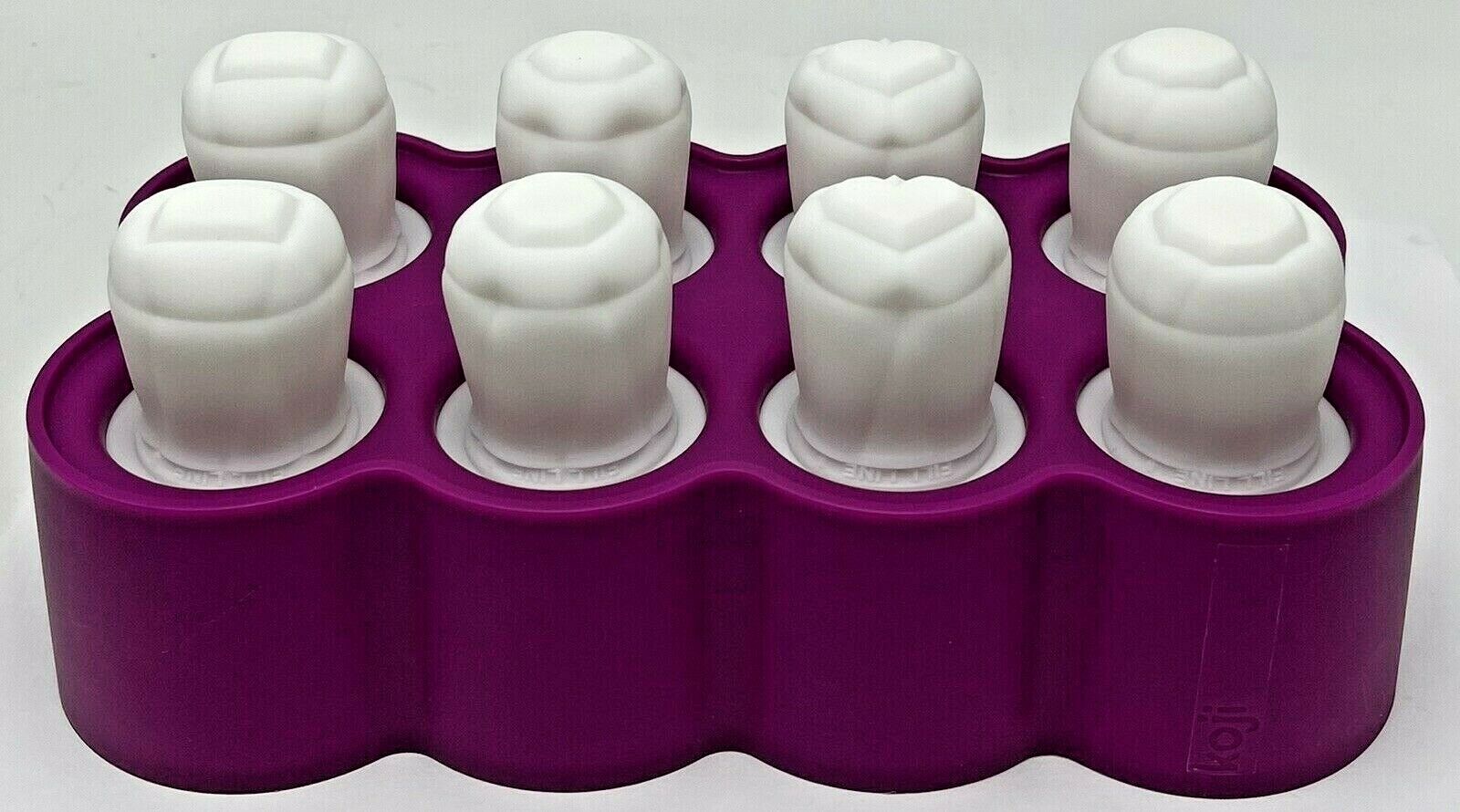 Koji Ring Pops 8 Slot Silicone Mold Popsicles Lollipops Chocolates - Fresh Stock Dated February 2026