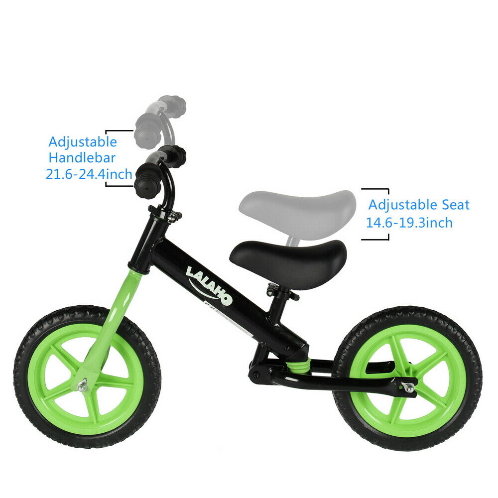 Kids Balance Bike Height Seat Training Bicycle No-Pedal Learning Ride Cycling - Fresh Stock Dated February 2026