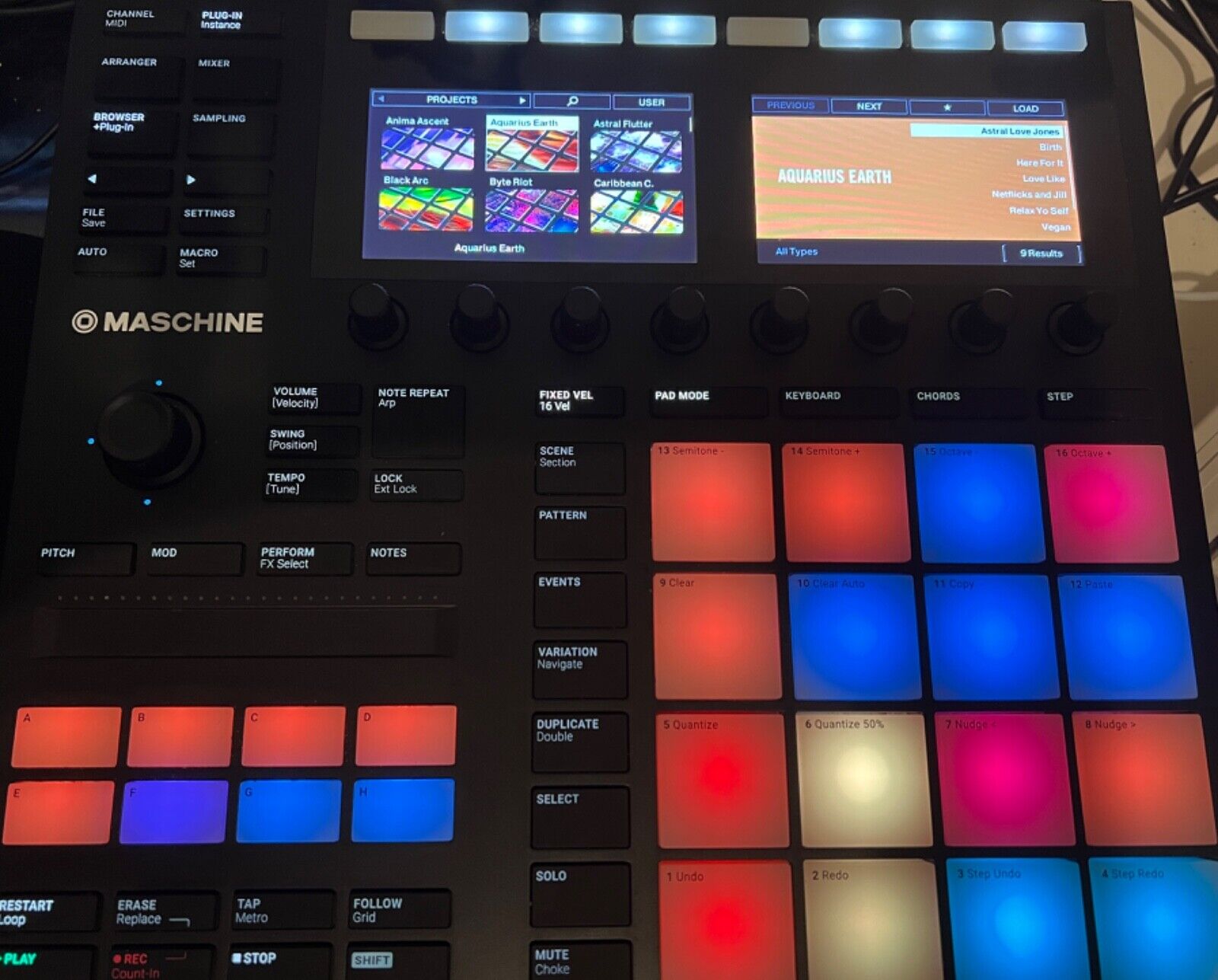 Native Instruments Maschine Mk3 Drum Controller (Only) Software not included. - Fresh Stock Dated February 2026