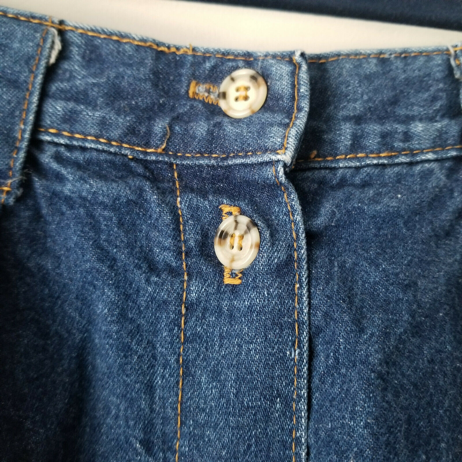 Vivaldi Jeanswear Vintage Button Denim Maxi Skirt 8 - Fresh Stock Dated February 2026