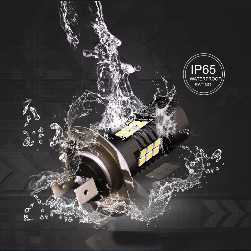 White Projector LED Headlight Bulbs For Honda CBR300 2015-2018 CBR500R 2013-2018 - Fresh Stock Dated February 2026