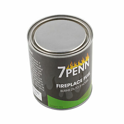 7Penn Gel Fireplace Fuel Cans, 13oz - 12Pk Fire Pit Gel Fuel Cans for Fireplace - Fresh Stock Dated December 2025