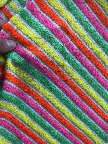 Vintage 1970s Liza by Lilly Pulitzer Skirt Sz M/L Striped Terry - Fresh Stock Dated February 2026