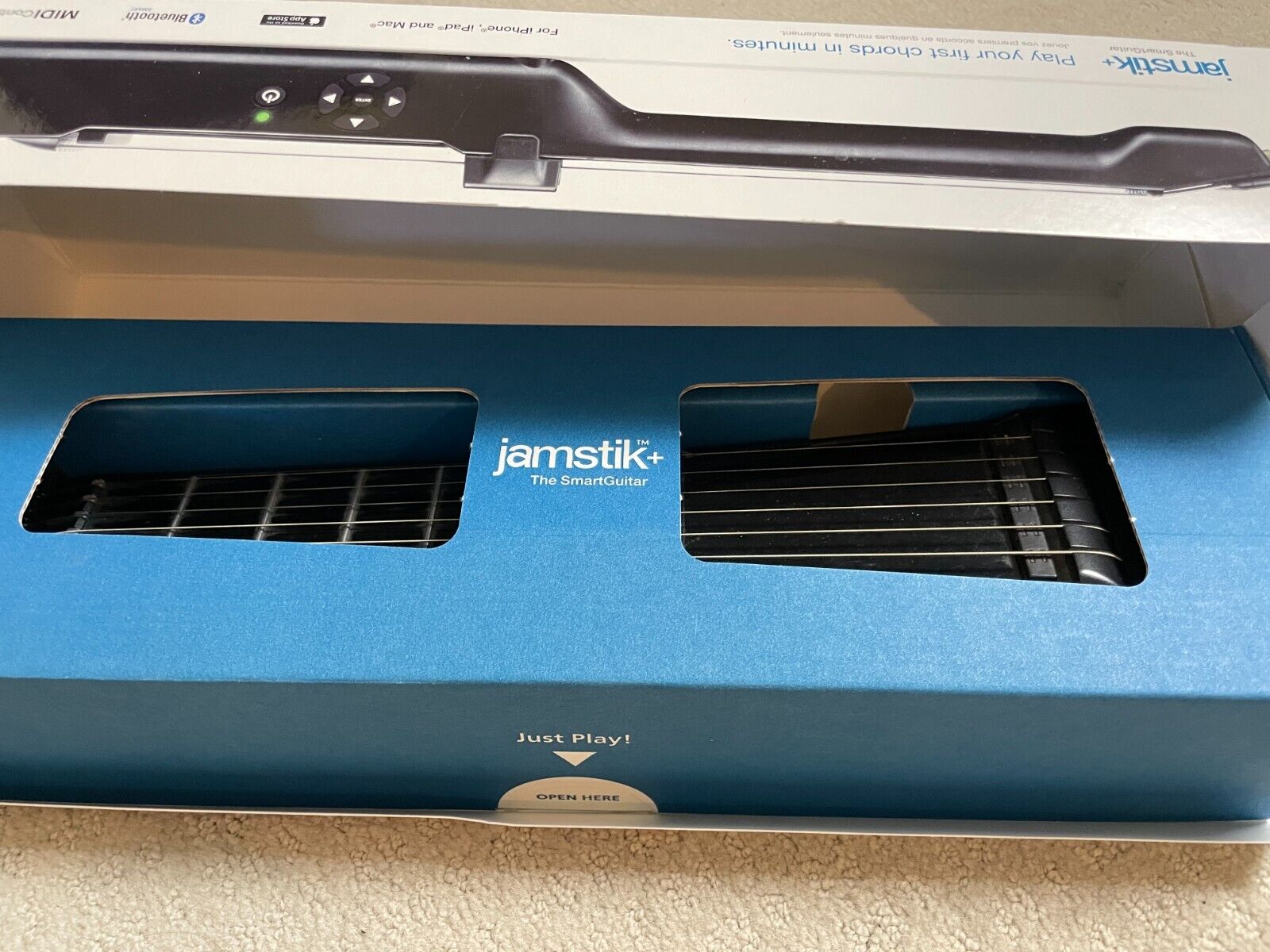 Jamstik+ Smart Guitar. Digital Guitar and Teaching System (app not incl) - Fresh Stock Dated February 2026