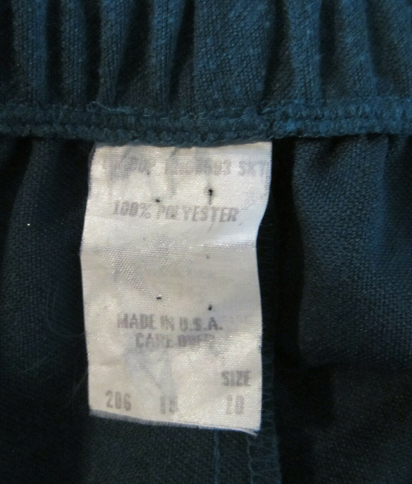 Vintage Unbranded Dark Teal Skirt  Size 10 - Fresh Stock Dated February 2026