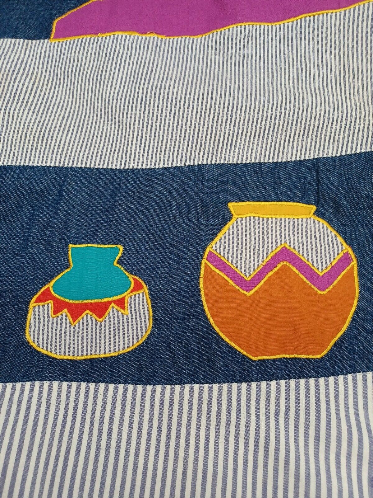 Vtg 80's Womens Southwestern Embroidered Pink Skirt Square Dancing Pockets Sz  L - Fresh Stock Dated March 2026