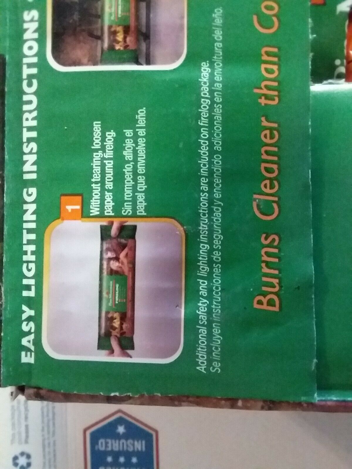 Pine Mountain Fire Logs 3 Hour Burn Time, Campfires, Fireplaces 6 PACK - Fresh Stock Dated December 2025