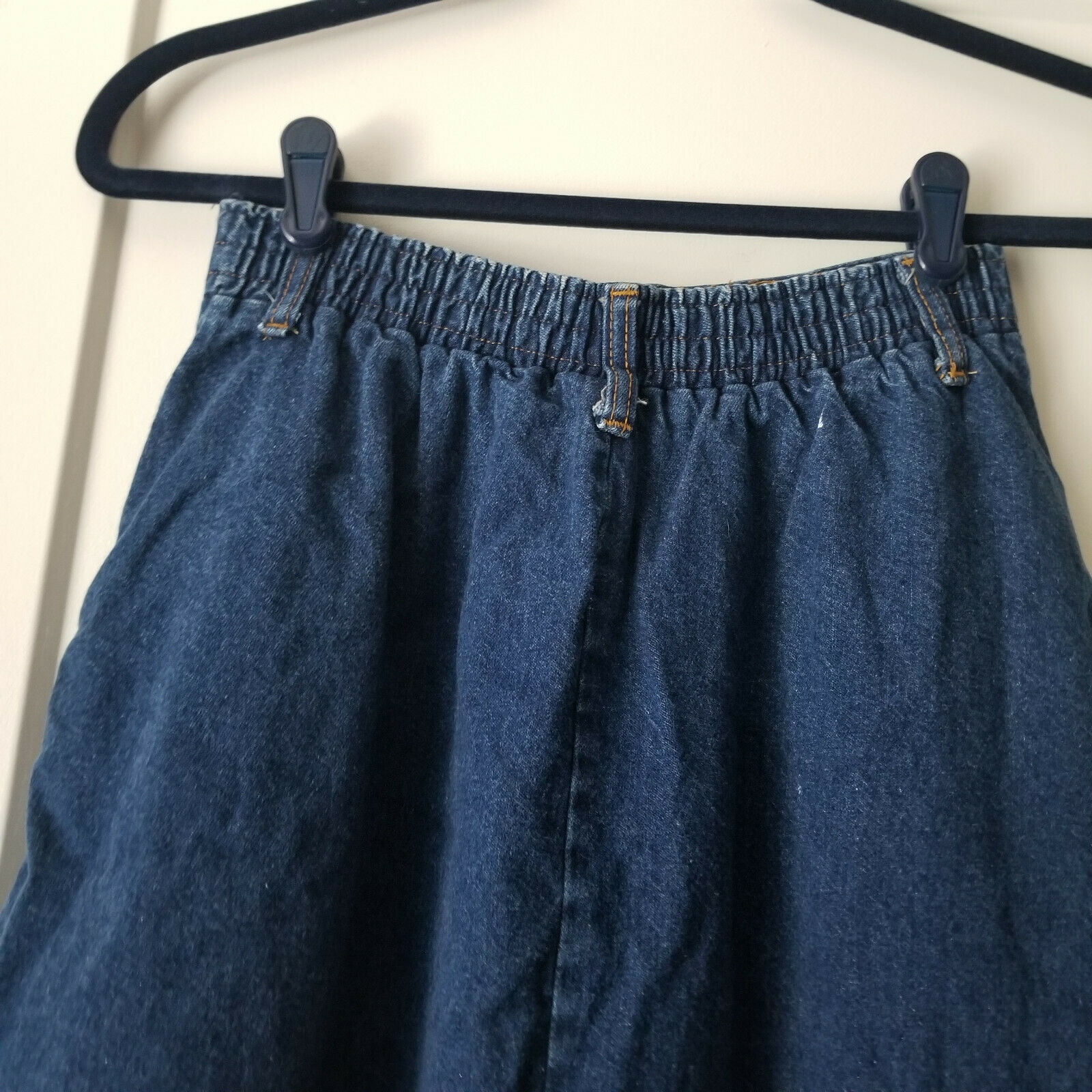 Vivaldi Jeanswear Vintage Button Denim Maxi Skirt 8 - Fresh Stock Dated February 2026