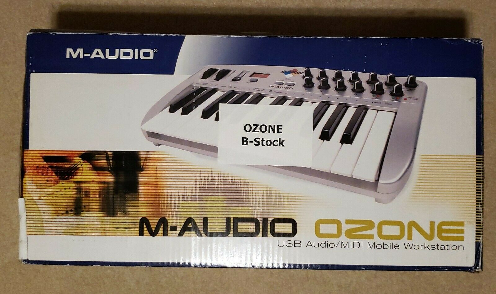 M-Audio Ozone USB Audio MIDI Mobile Workstation Keyboard - Fresh Stock Dated February 2026