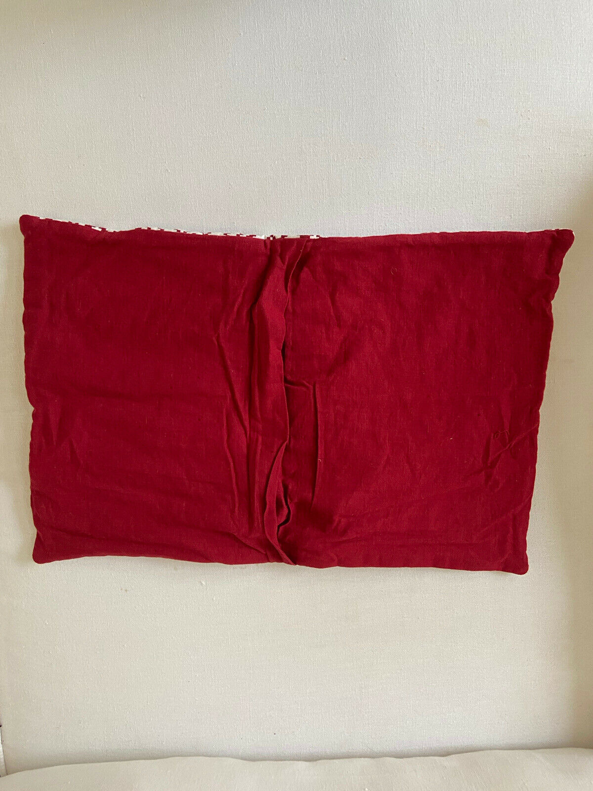 Restoration Hardware Baby & Child Red and White Flower Boudoir Sham - Fresh Stock Dated January 2026