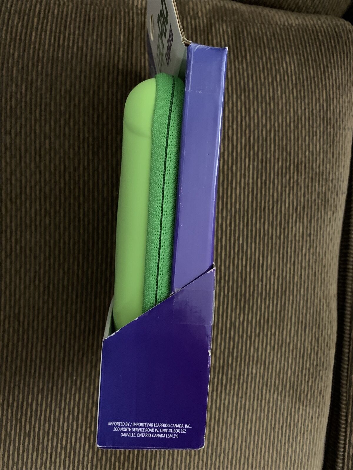 LeapFrog LeapPad LeapPad 2 Explorer Carrying Case Holds 6 Cartridges - GREEN NEW - Fresh Stock Dated December 2025