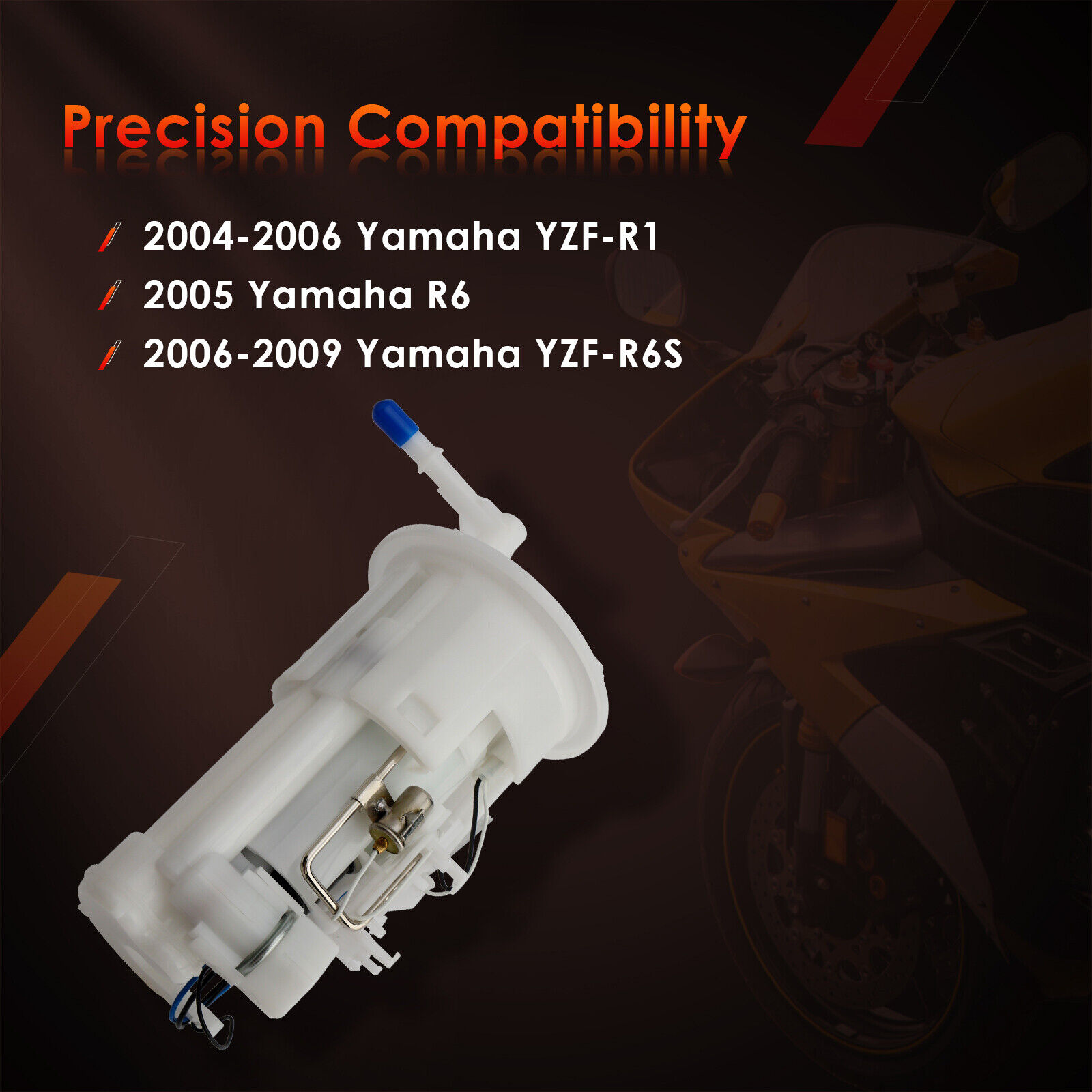 5PW-13907-01-00 Fuel Gas Tank Pump For Yamaha YZF R6S R1 R6 5PW-13907-03-00 - Fresh Stock Dated February 2026