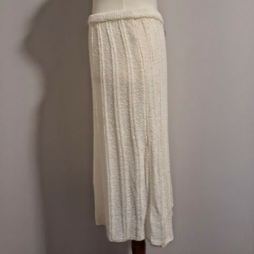 Vintage Pencil Sweater Skirt Stretch Ribbed Nubby Knit Young Collector Taiwan - Fresh Stock Dated December 2025