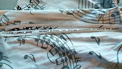 Vintage Circle Skirt - Jingle Bells Fabric Design Studios David & Dash - W24-27