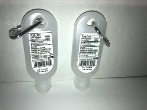 Germ-X With Attachment For Bags/Purses/Backpacks  Hand Sanitizer 2ea 1.25oz Blts - Fresh Stock Dated December 2025