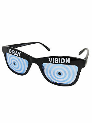 Blue X-Ray Vision Glasses X Ray Specs Goggles Hypnotize  Wayfarer Adult - Fresh Stock Dated February 2026