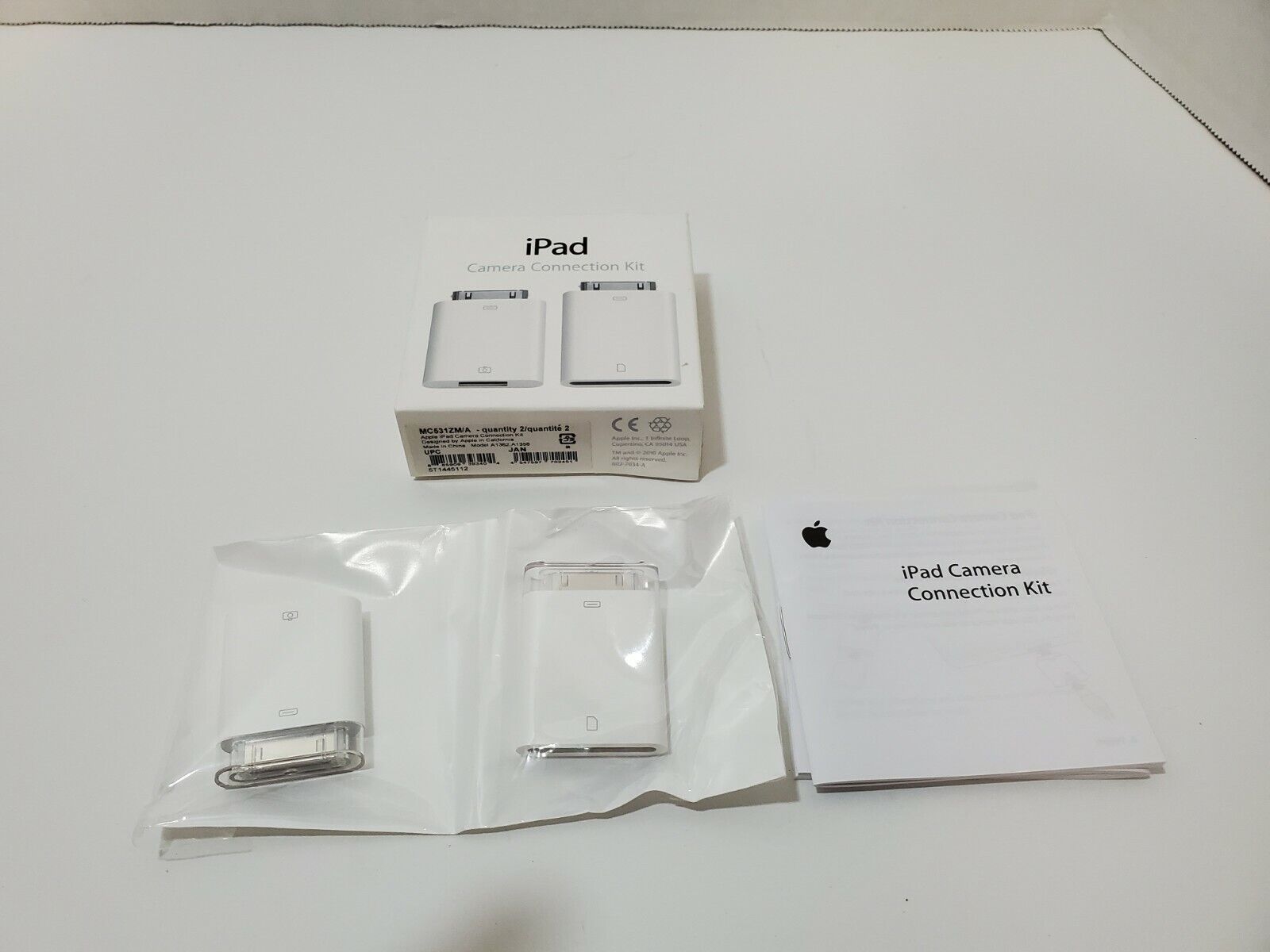 iPad Camera Connection Kit MC531ZM/A           (A-10) - Fresh Stock Dated February 2026